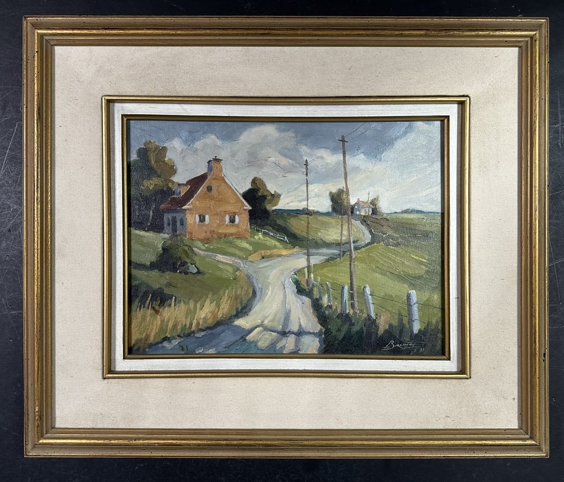 Laurent Brunet's "Saint-Jean de Matha" Original (1 of 3)