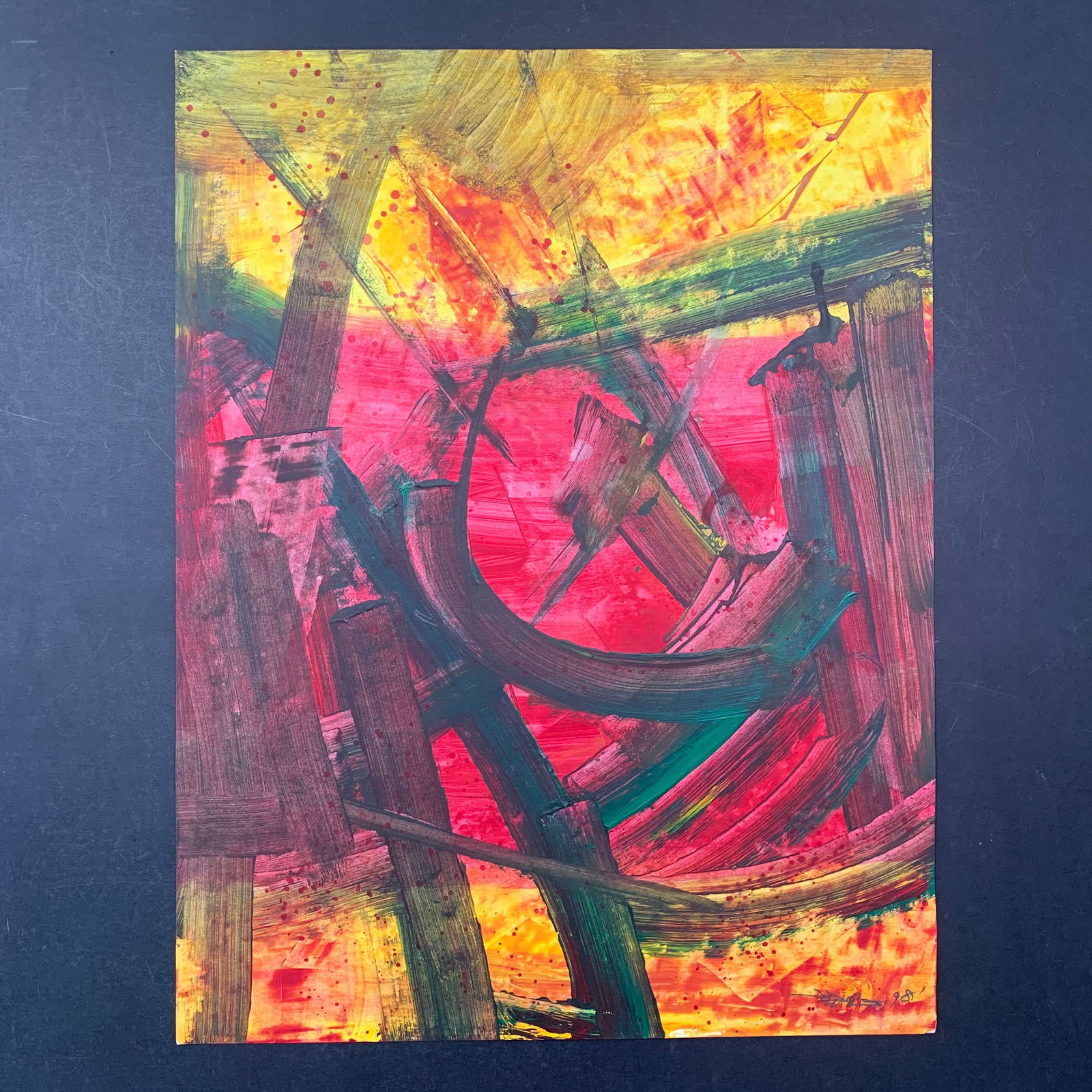 Liu Jian's "Cityscape" Original (1 of 2)