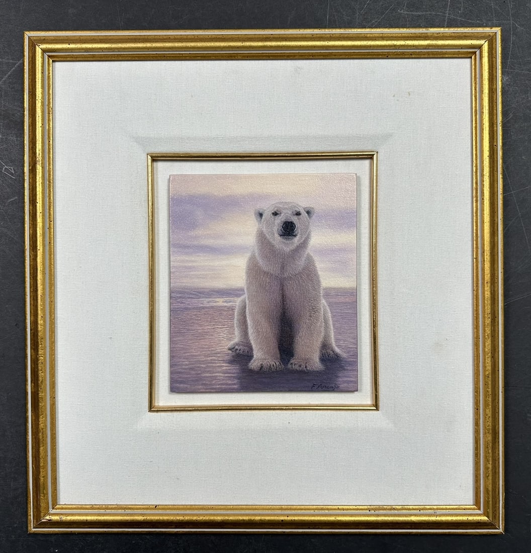 Lorenzo Fracchetti's "Polar Bear" Original (1 of 2)