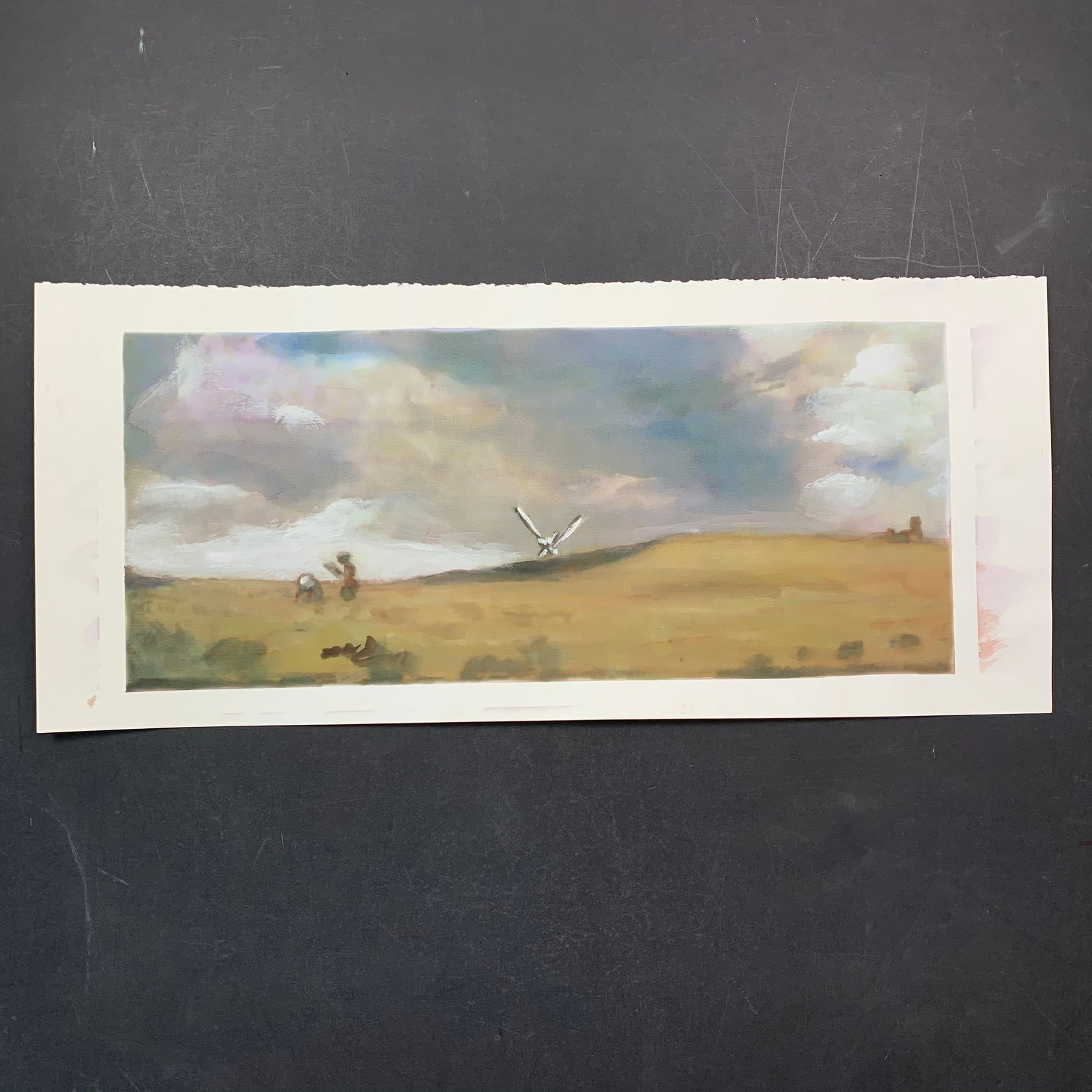 Simon Andrews, Untitled, Original Watercolor on Paper (1 of 1)
