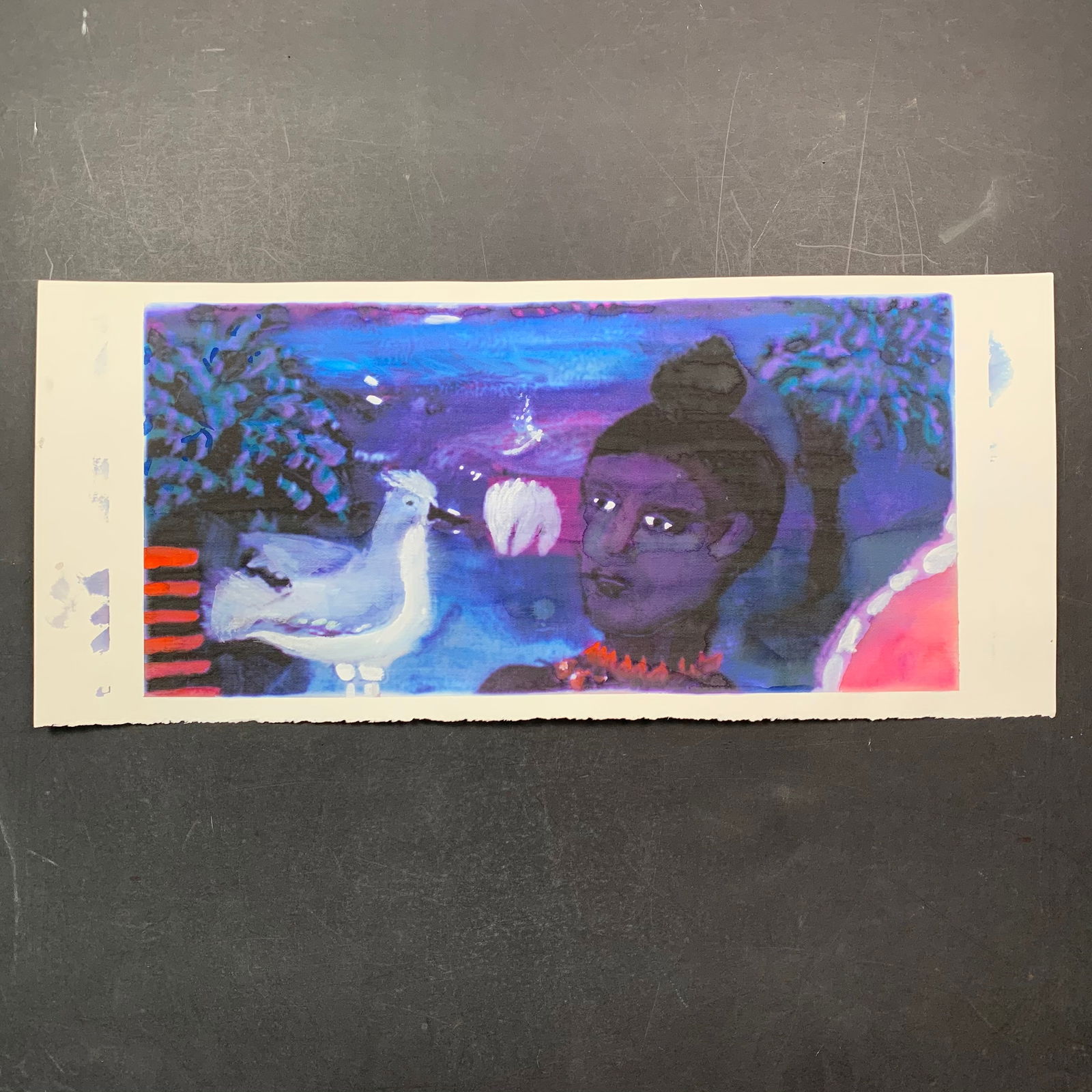 Simon Andrews, Untitled, Original Watercolor on Paper (1 of 1)