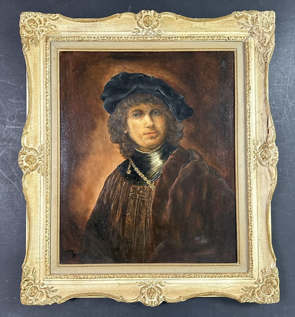 After Rembrandt - Self Portrait (1 of 2)