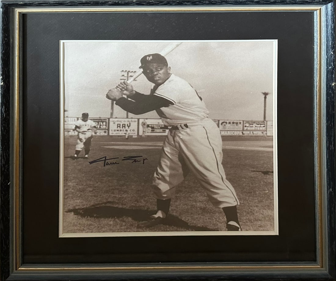 Willie Mays New York Mets MLB Signed Photo (1 of 2)