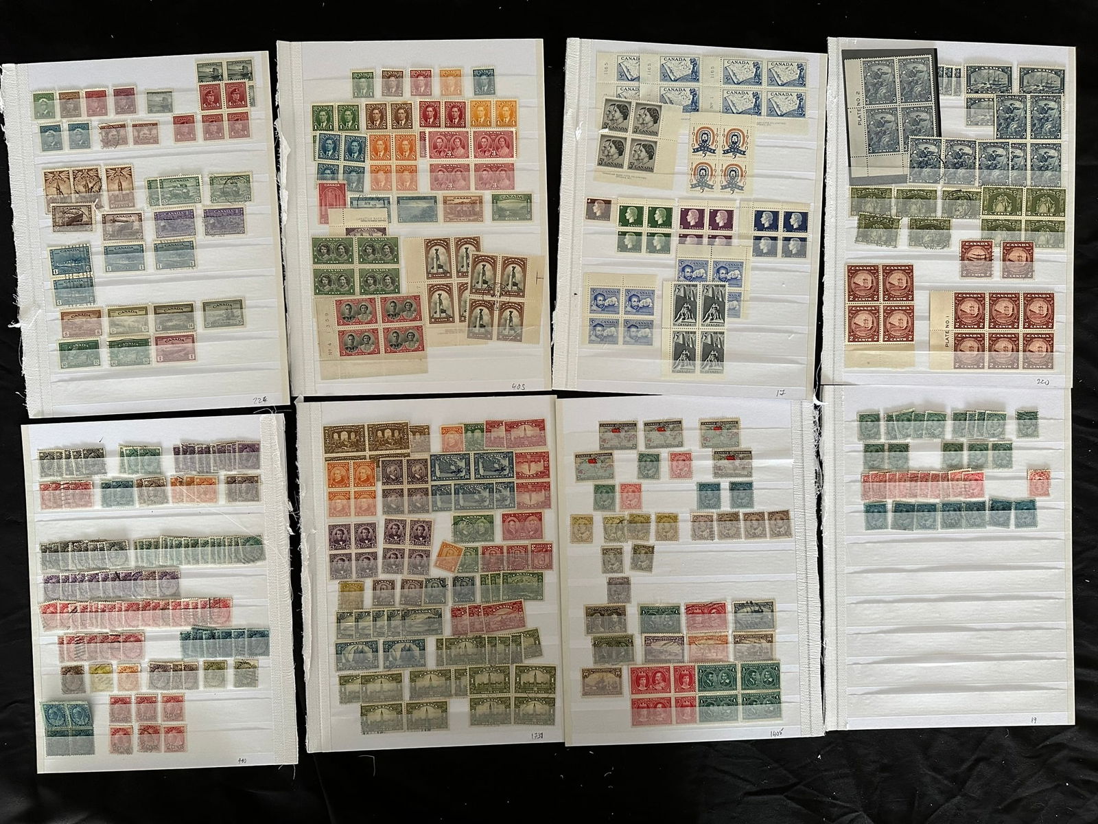 Canada 1897-1968 mint and used collection, duplication, 66/486, CV $3800.00 (1 of 7)