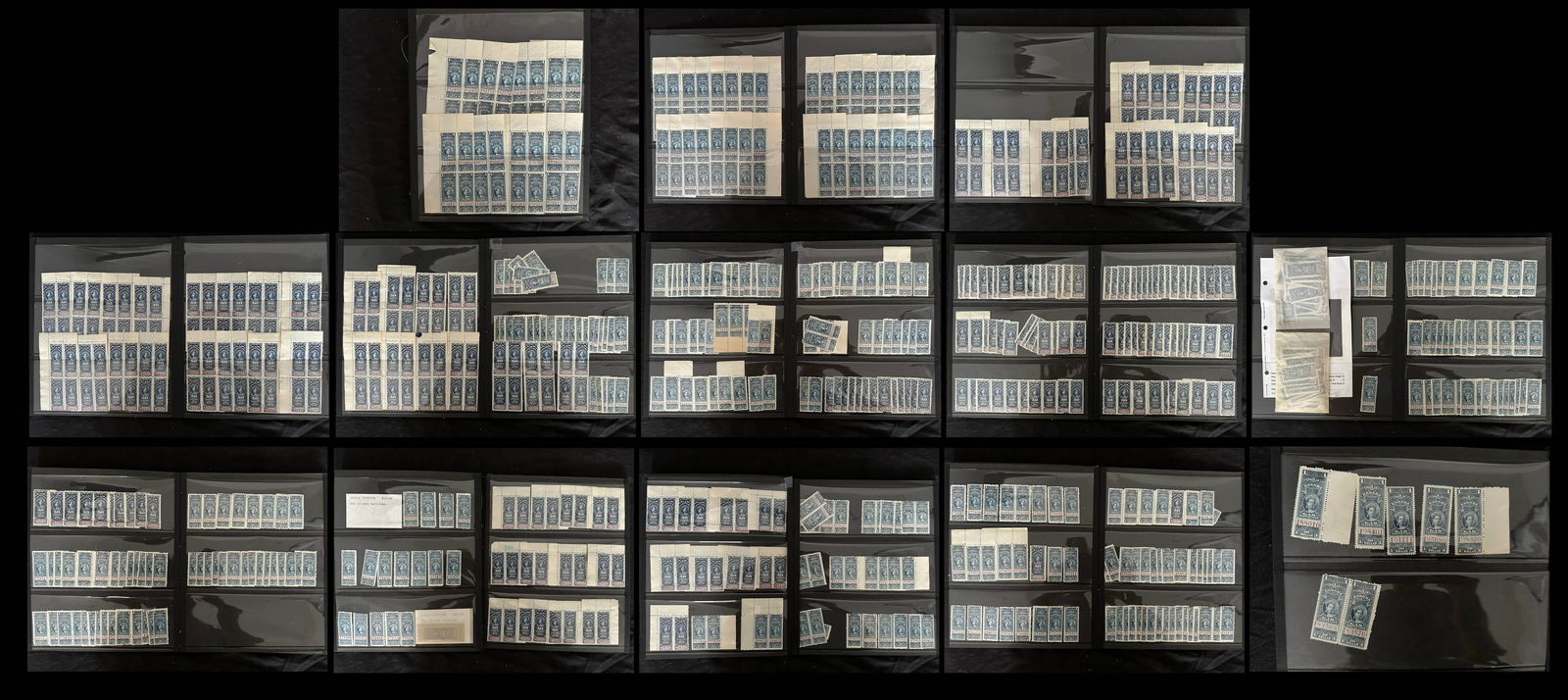 Canada Revenues - Gas Inspection #FG 19/ #FG 22, MNH/MH over 1000, Van Dam value $5596 CDN, ($4084 (1 of 10)