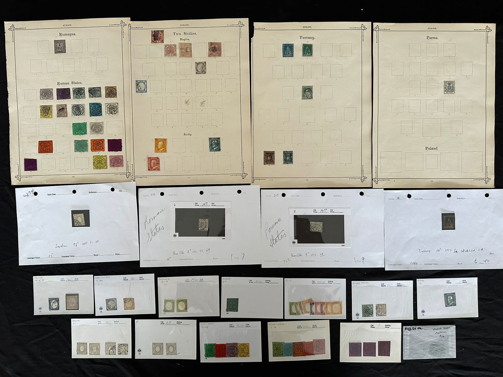 Italian States Mostly Used Accumulation (1 of 5)