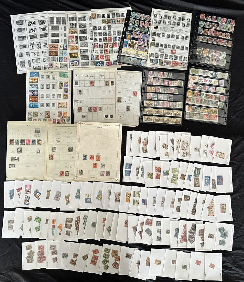 Thailand 1883-1980's Mostly Used Accumulation (1 of 7)