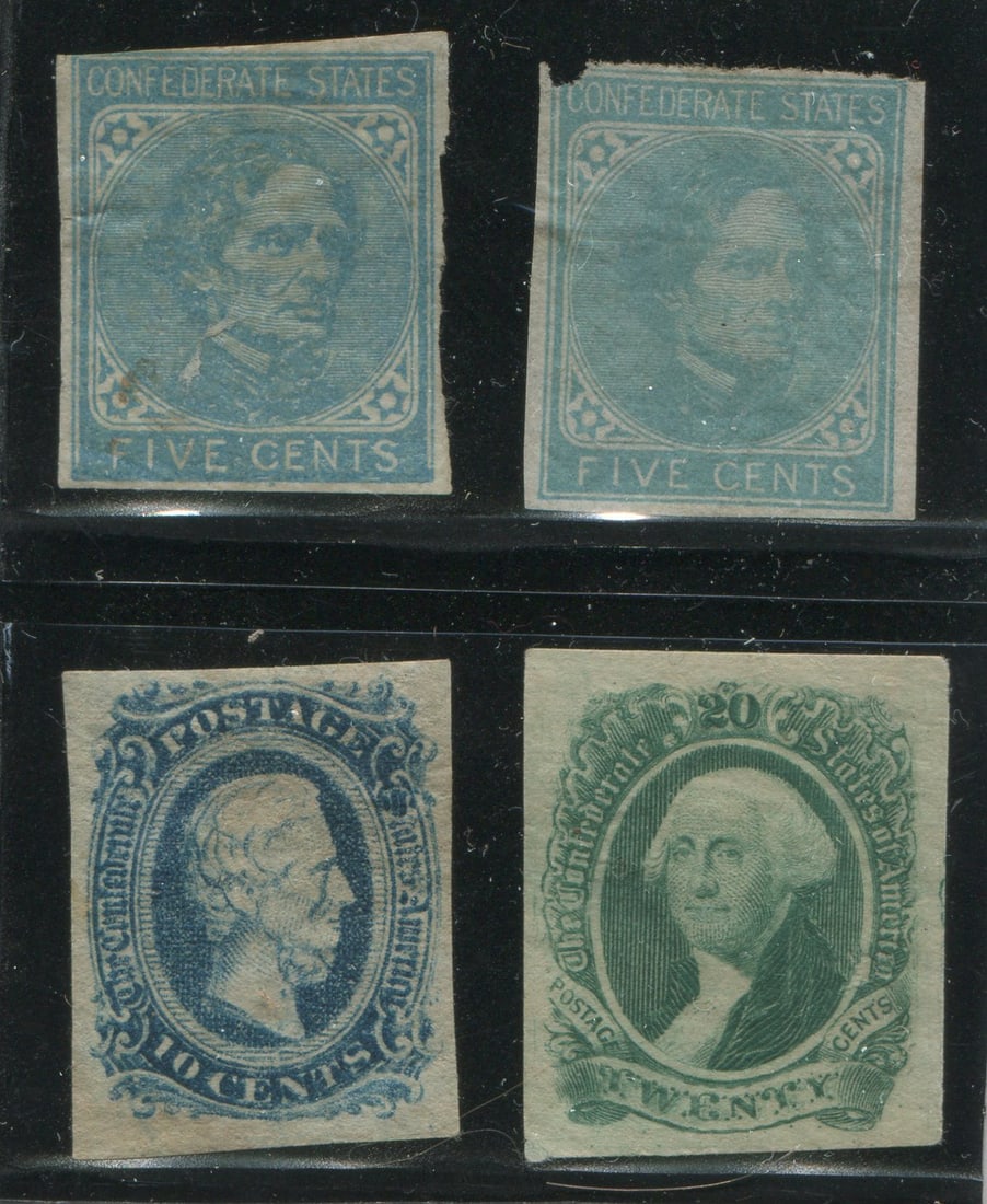USA Confederate States 1862-1862 #6/#13 Unused (1 of 1)
