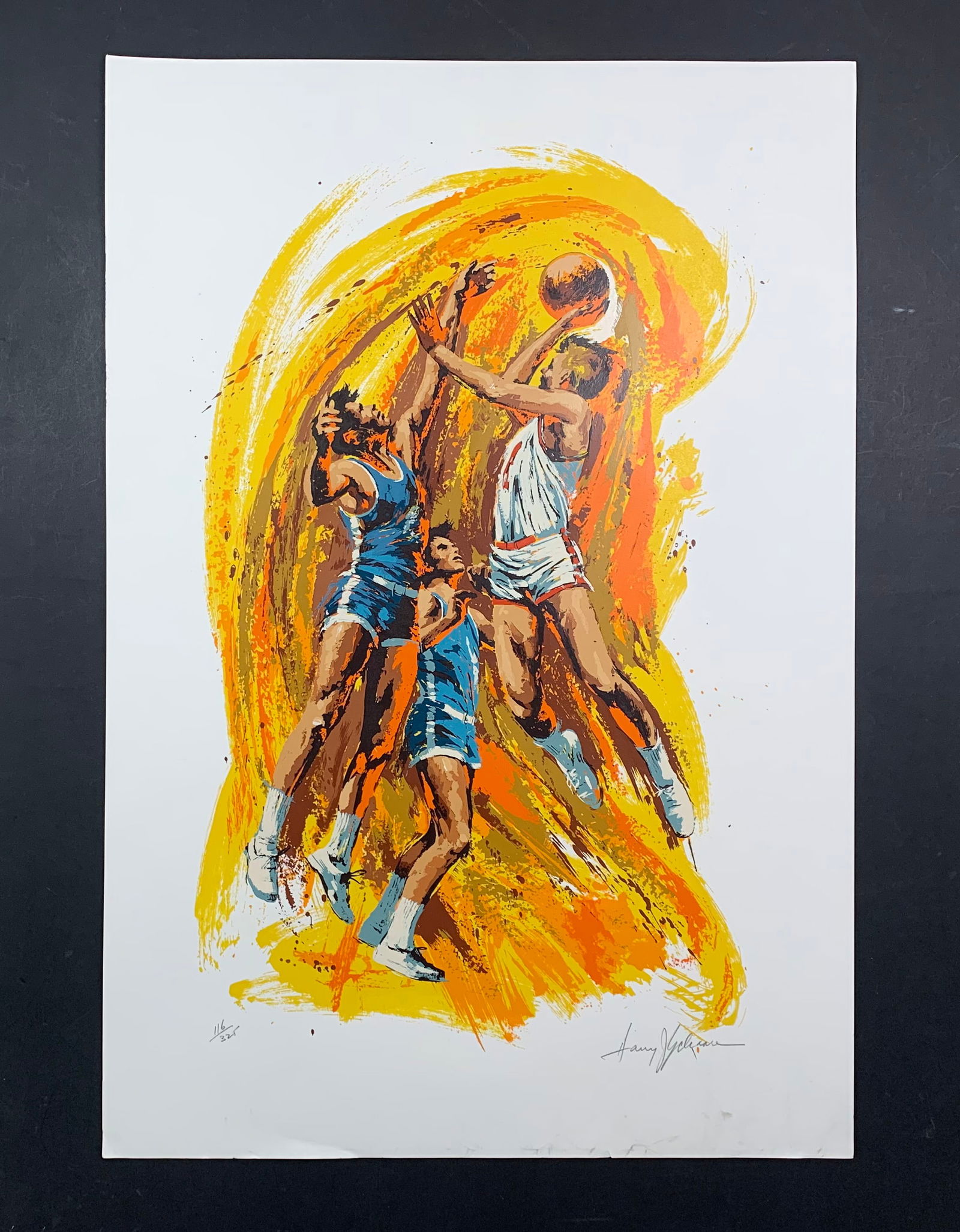 Harry Schaare's "Basketball" Limited Edition Print (1 of 1)