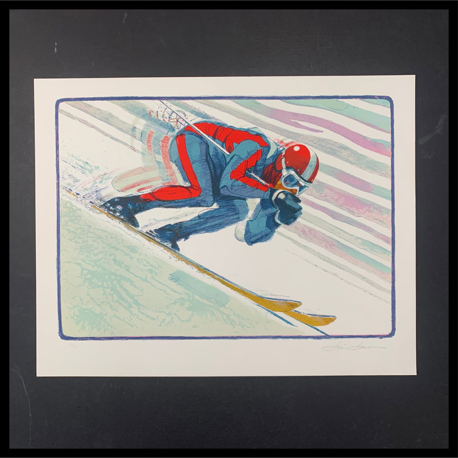 Jim Jonson's "Skier" Limited Edition Print (1 of 1)