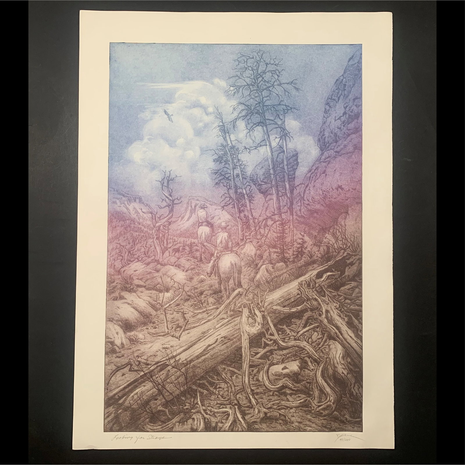 Roy Purcell's "Looking For Strays" Limited Edition Print (1 of 1)