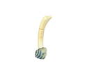 Albert Qayutinnuaq's "Antler Goose" Original Inuit Aboriginal Stone Sculpture Carving