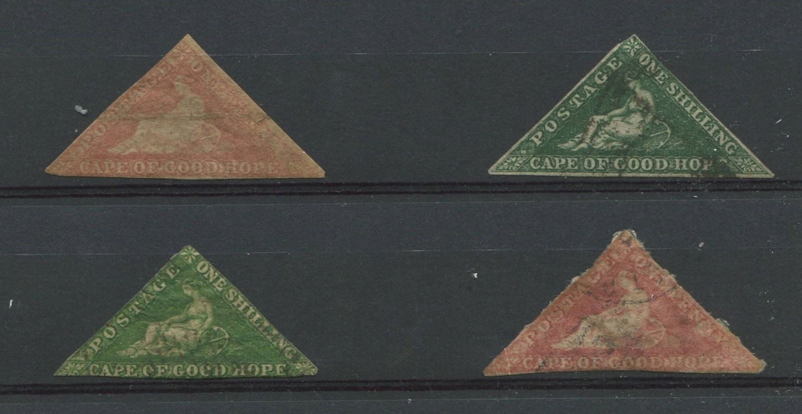 Cape of Good Hope 1855 to 1858, #3a / #12 used, most have cut into to good margins, fault on most,: Cape of Good Hope 1855 to 1858, #3a / #12 used, most have cut into to good margins, fault on most, Scott value $1975, appears fine
