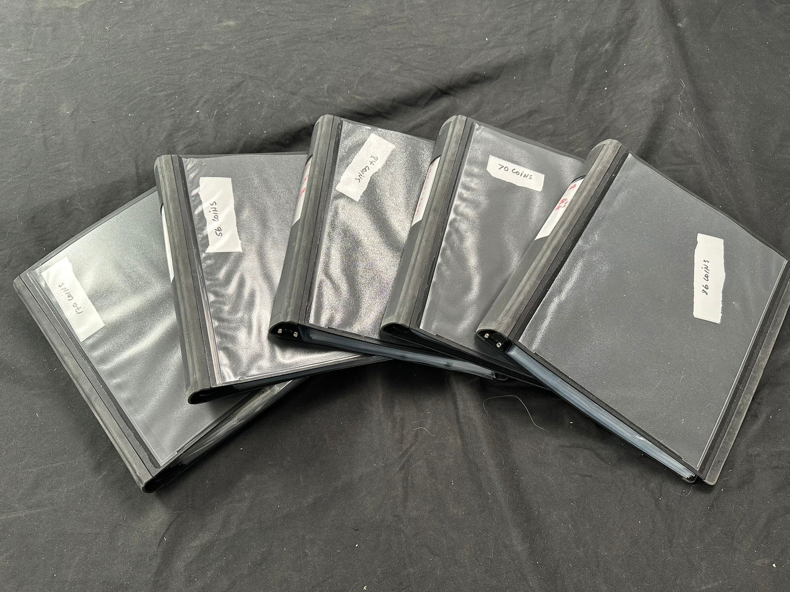 Canada, large collection (466) of Town Trade Dollars, across Canada, mounted in safe-slips and 5 (1 of 8)