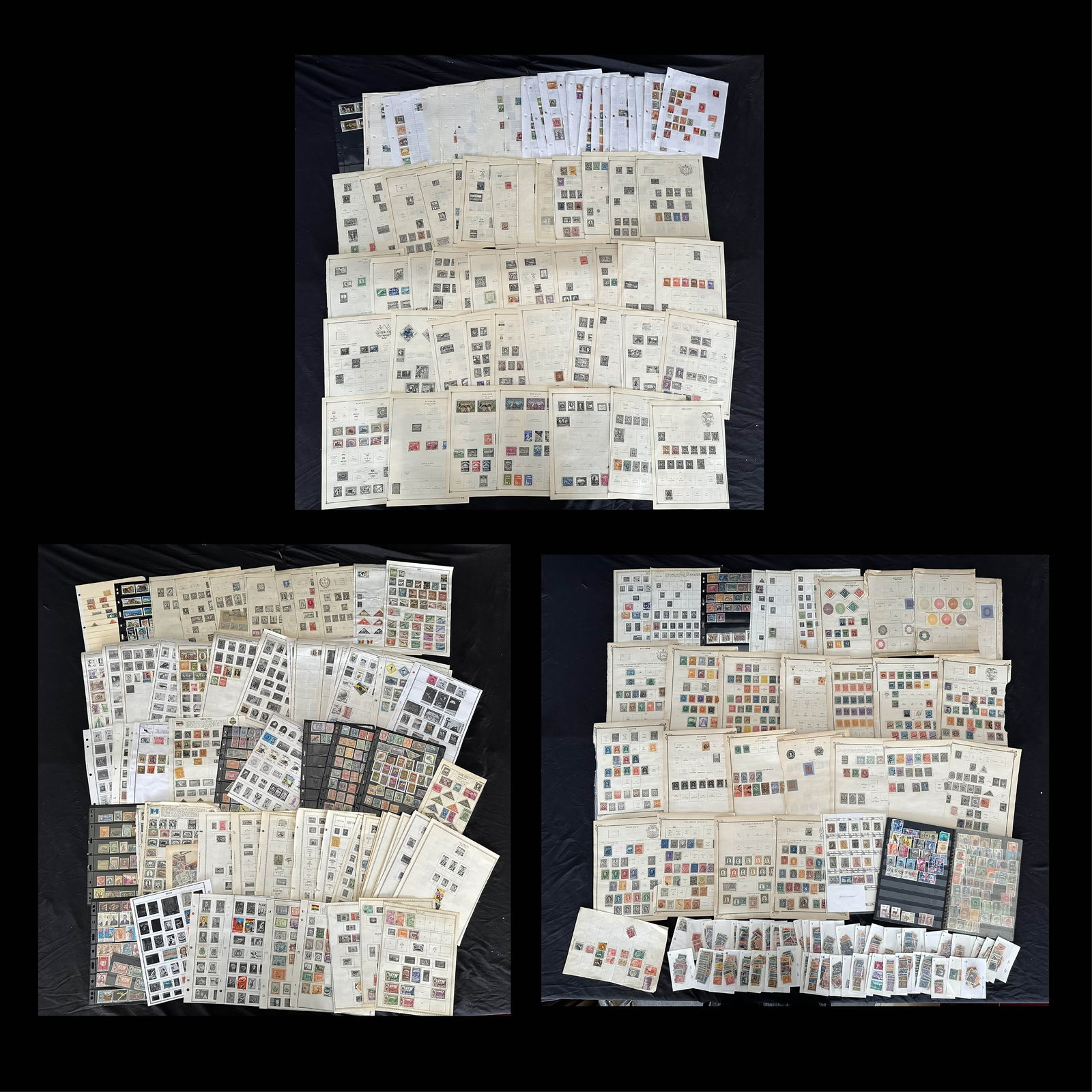 South American Countries Mint/Used Accumulation: A large mint and used South American countries accumulation of thousands. Includes early to modern issues throughout each country. Includes Costa Rica, Guatemala, Bolivia, noticeably better El Salvado