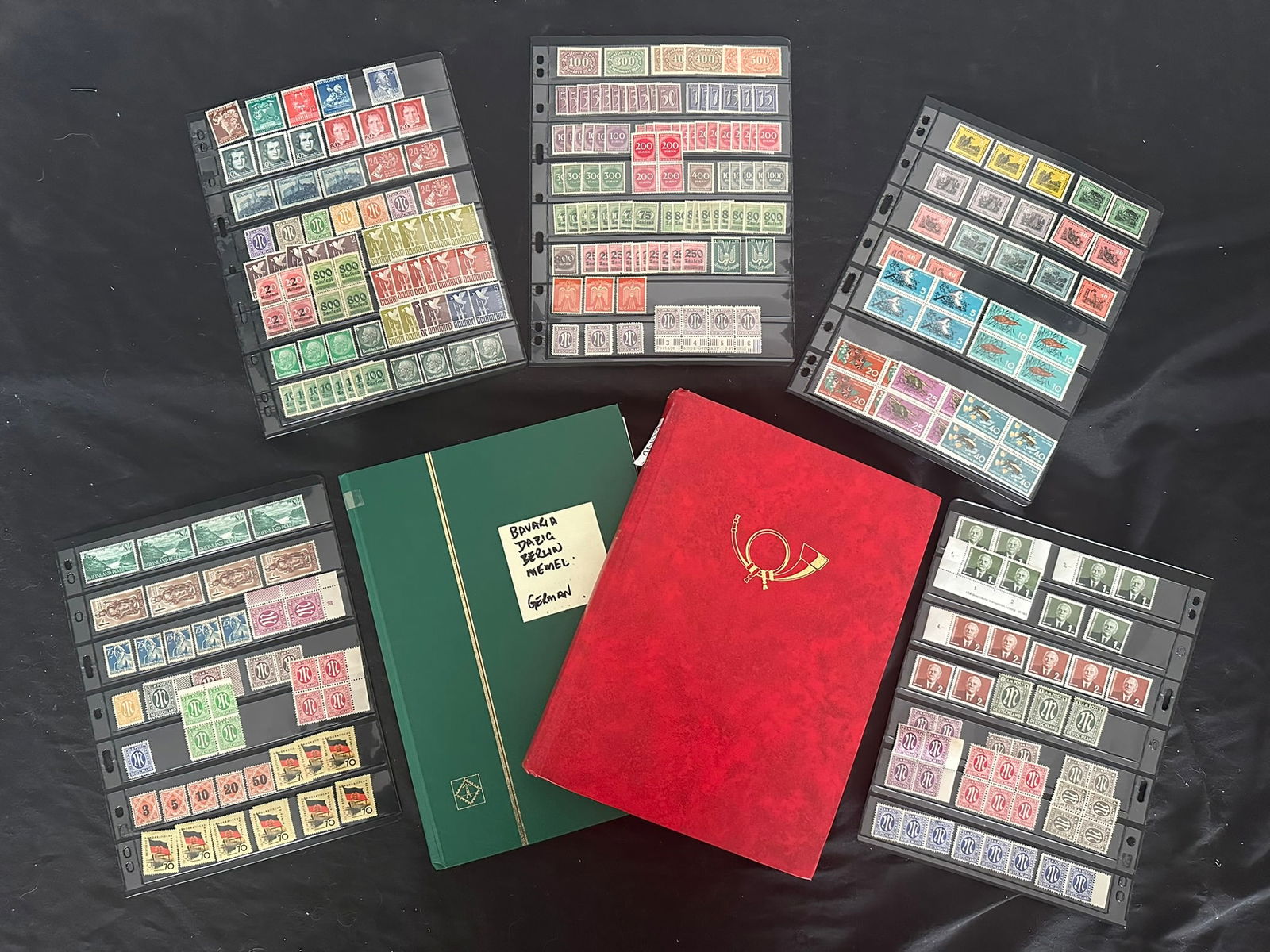 Germany, DDR, incl. States Baden, Memal, Danzig, MNH-MH, Est Cat $825.00 (1 of 10)