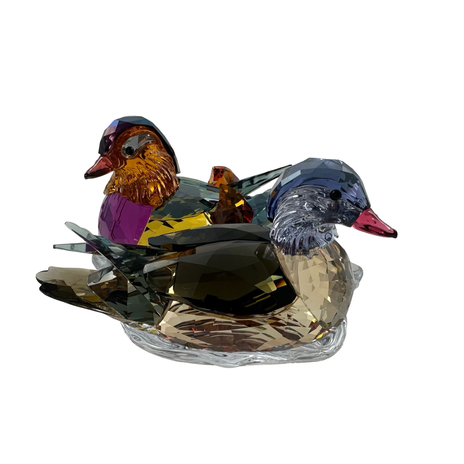 Swarovski "Mandarin Ducks" Crystal Figurines (1 of 10)