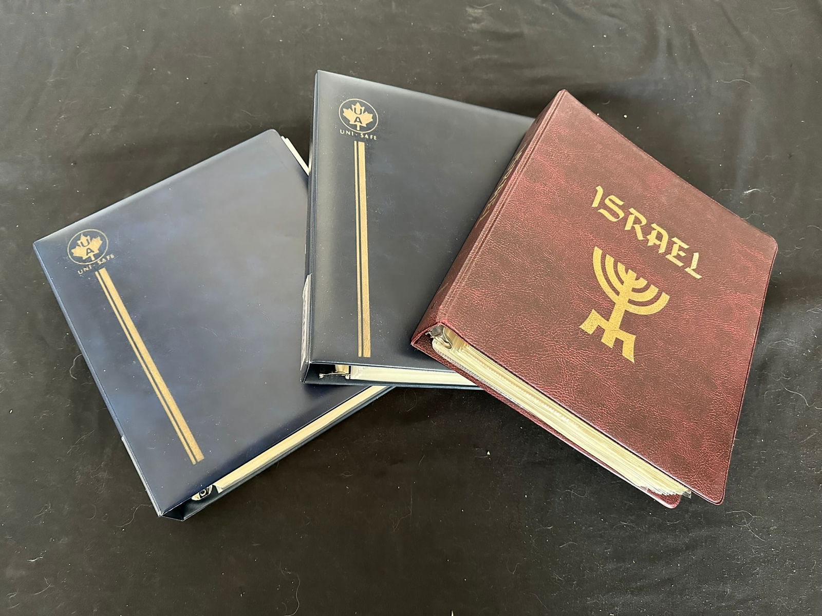 Israel 1967 - 2000, #337 / #1420, a MNH collection on pre printed leaves in three album, Scott value (1 of 10)