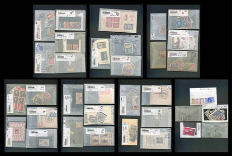 Worldwide 1840's- 2000's F-VF.: Worldwide 1840's- 2000's F-VF. A few hundred mint and mostly used in glassines with better mint Hungary 486, UN 38 (2) and used Austria Lombardy 7,12,(2), 24, France 254A (2),GB 117, 120-122,136-138,1