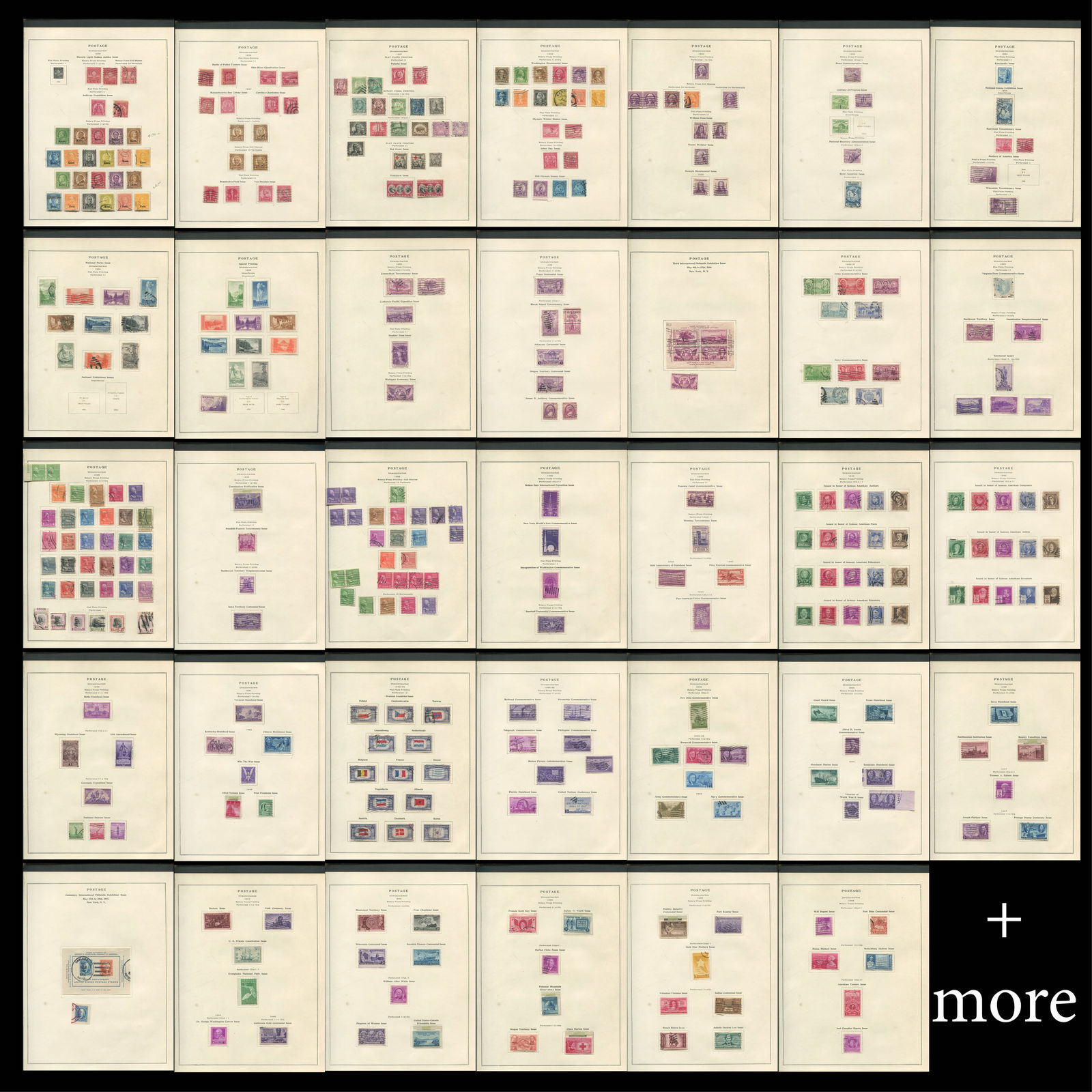 USA 1929-1970 #654/#1422a Predominantly Used Collection (1 of 10)