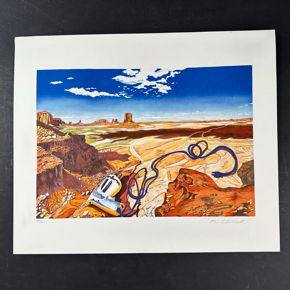Martha Edelheit's "Desert Landscape" Limited Edition Print (1 of 1)