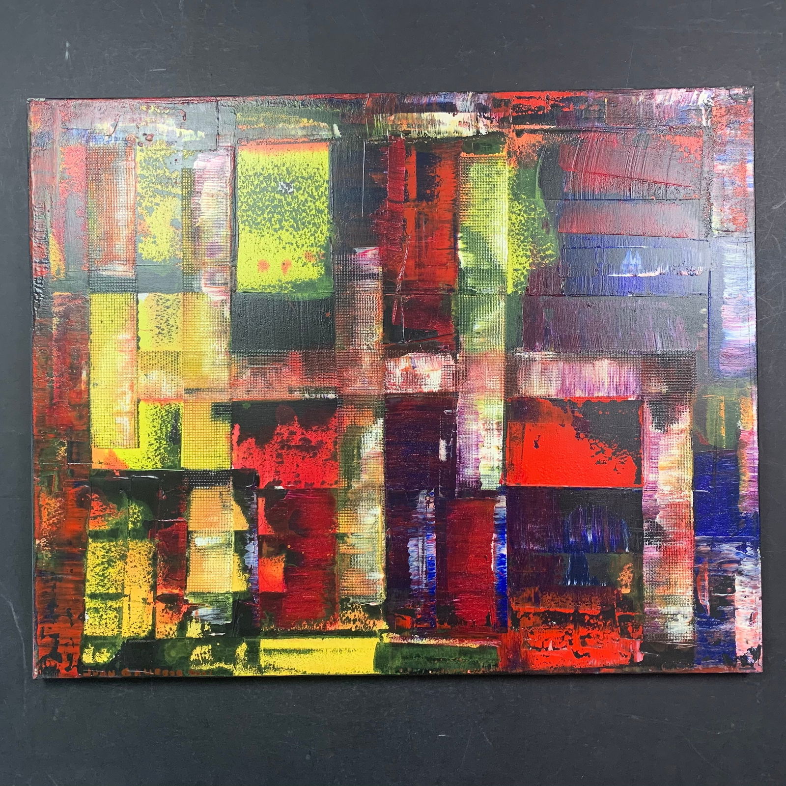 Juan Gallegos, Untitled, Original on Canvas (1 of 2)