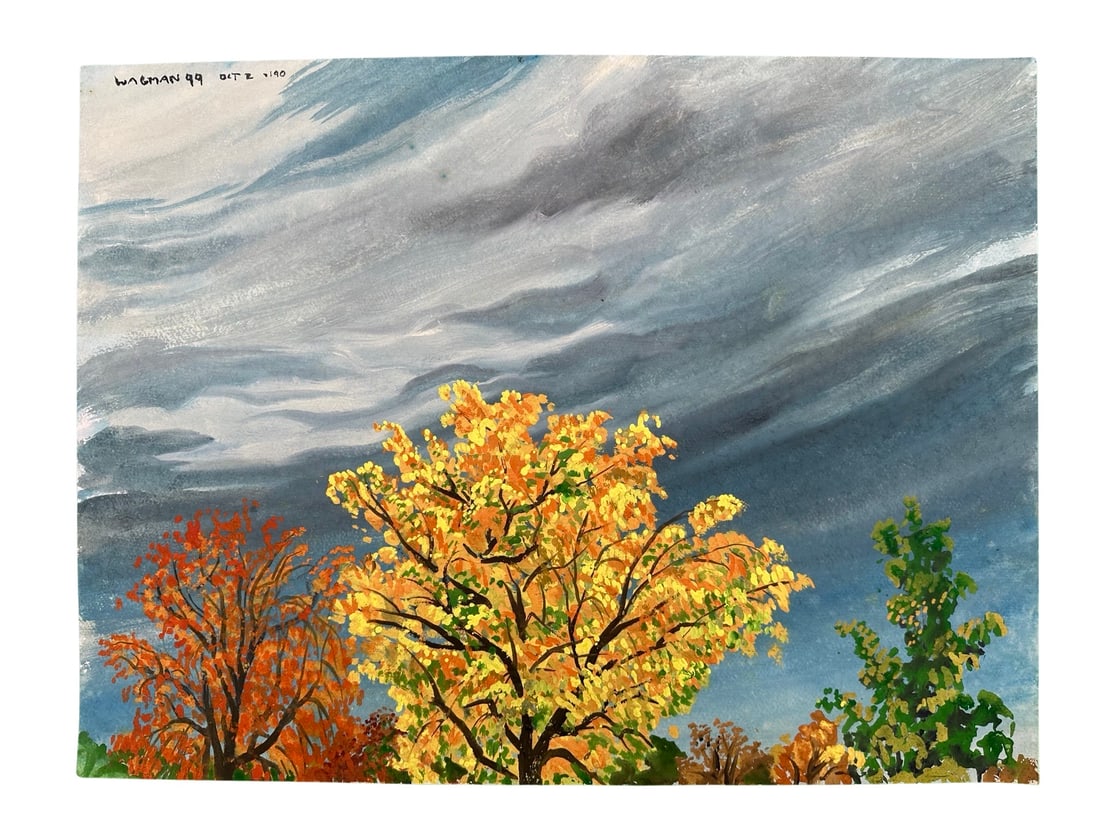 Lorne Wagman, Untitled (Three Trees), Original (1 of 1)