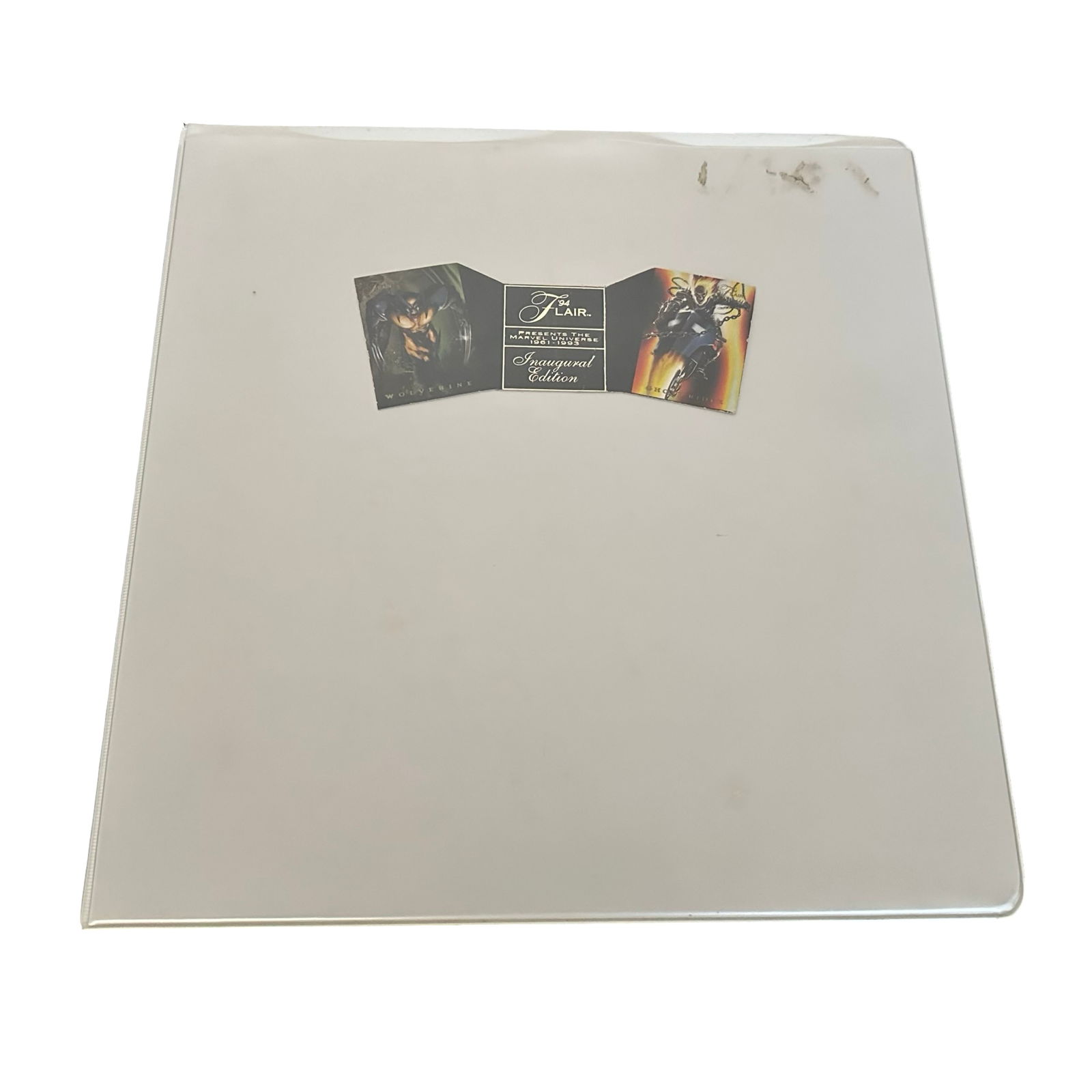 Flair 1994 Marvel Collection Complete w/ Print Set: A complete collection of Flair 1994 Marvel cards, #1-#150, and Power Blast Chase Set #1-#18, as well as a Print Set of 10. Housed in plastic sleeves in a white binder. Includes all 'keys': Power Blast