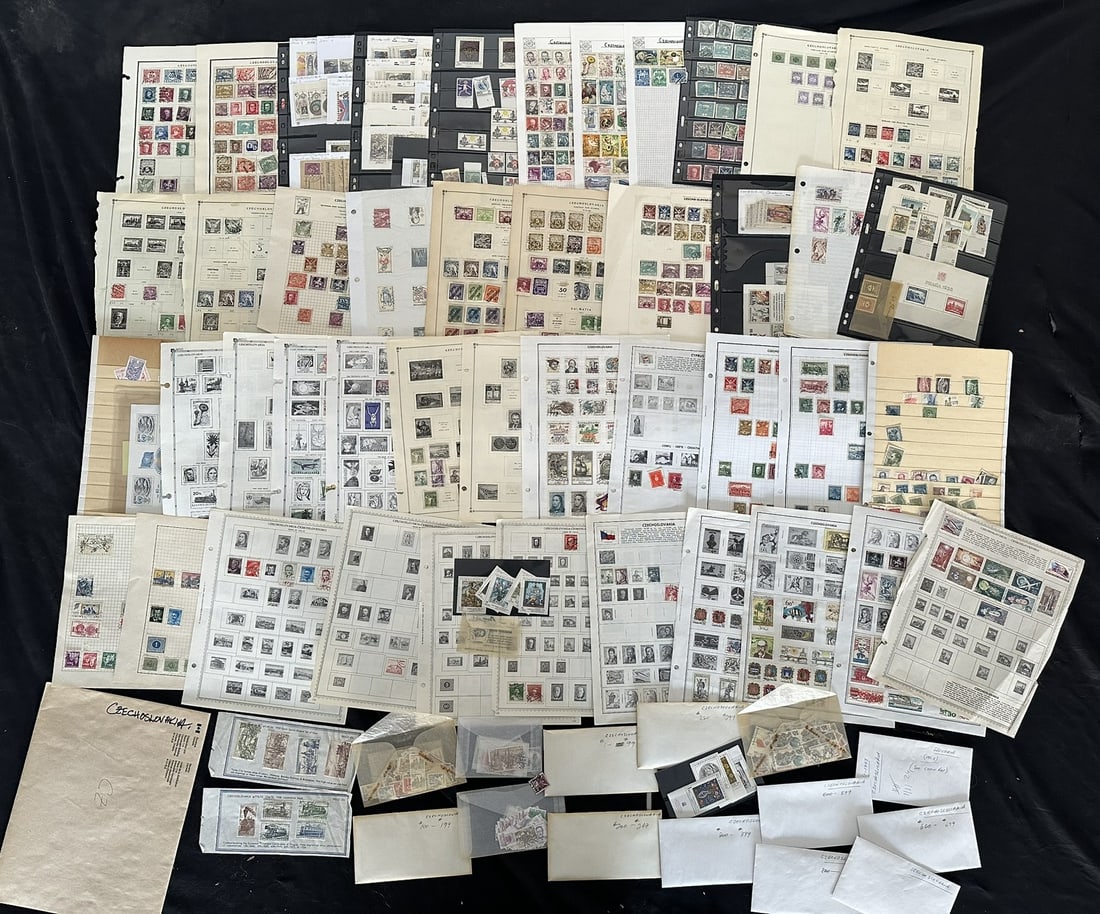 Czechoslovakia, 1918 - 1985, #1 / 2563, Mint and Used Accumulation (1 of 5)