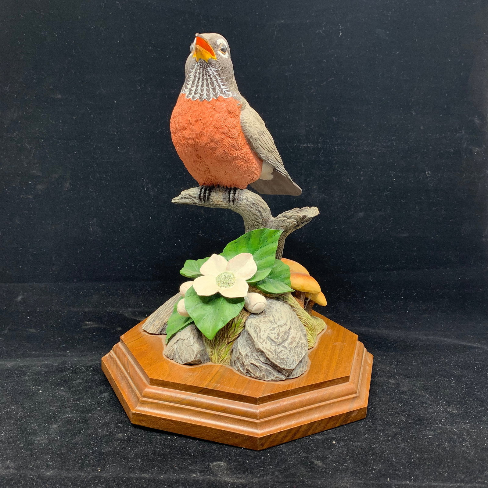 Paul Burdette's "Sweet Sounds of Springs" Limited Edition AP Sculpture: Paul Burdette's "Sweet Sounds of Springs" limited edition artist proof signed and numbered on the bottom, 2/15. 8 1/2" x 8 1/2" x 10 1/2" tall.