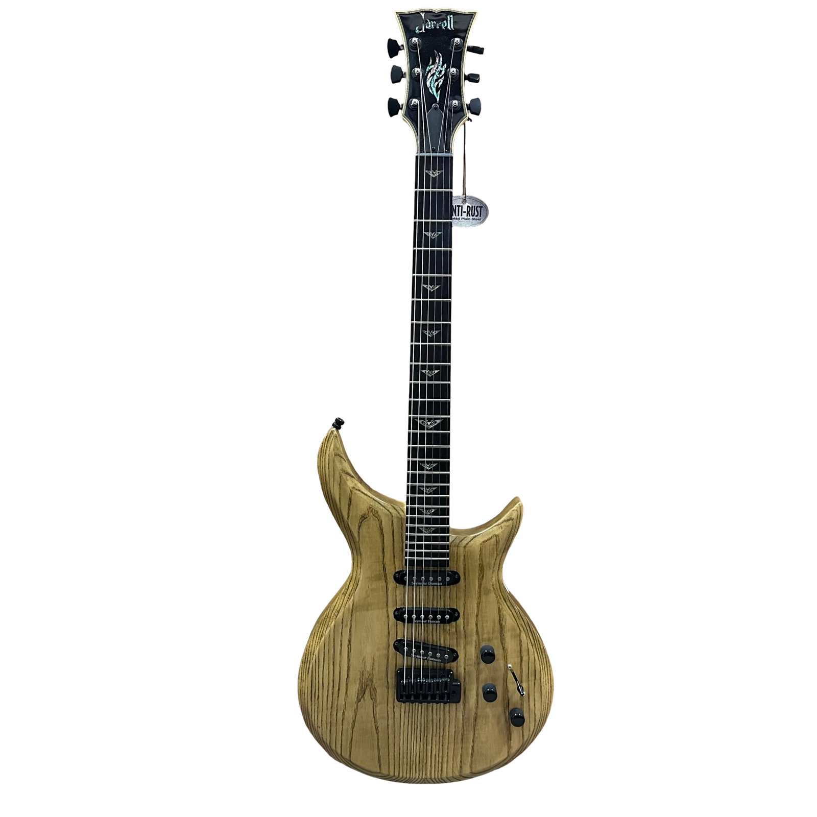 Jarrell Custom Boutique Electric Guitar - Swamp Ash Body - Seymour Duncan Pickups - Abalone Inlays - (1 of 10)