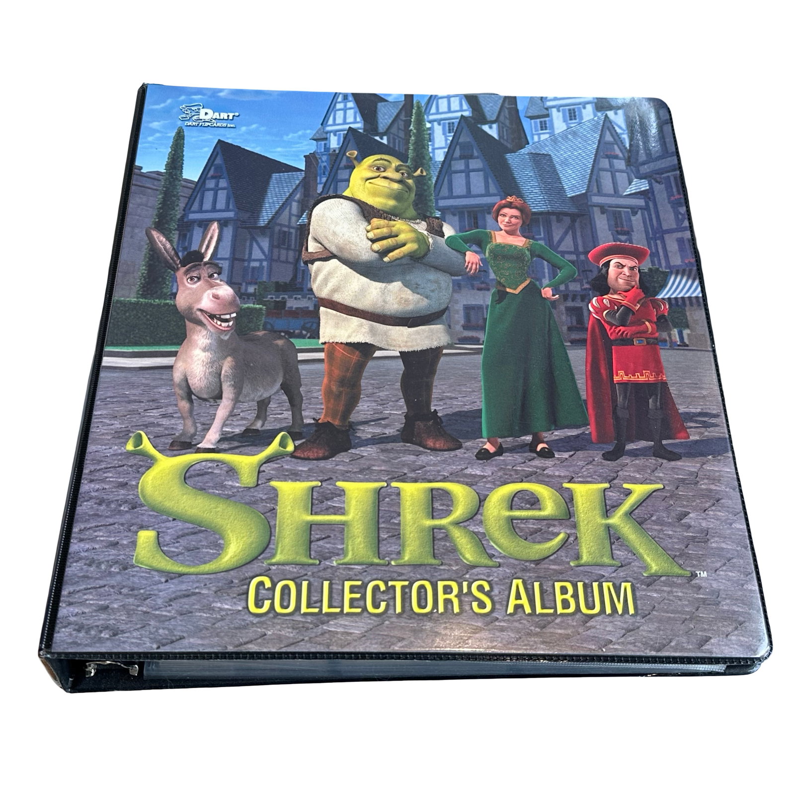 Vintage Shrek & Lion King Trading Card Collection - Rare Inserts, Puzzle Sets, Sketch Art, Near: This exceptional auction lot features a meticulously preserved and attractively displayed collection of vintage trading cards from two of the most beloved animated franchises in film history: DreamWor
