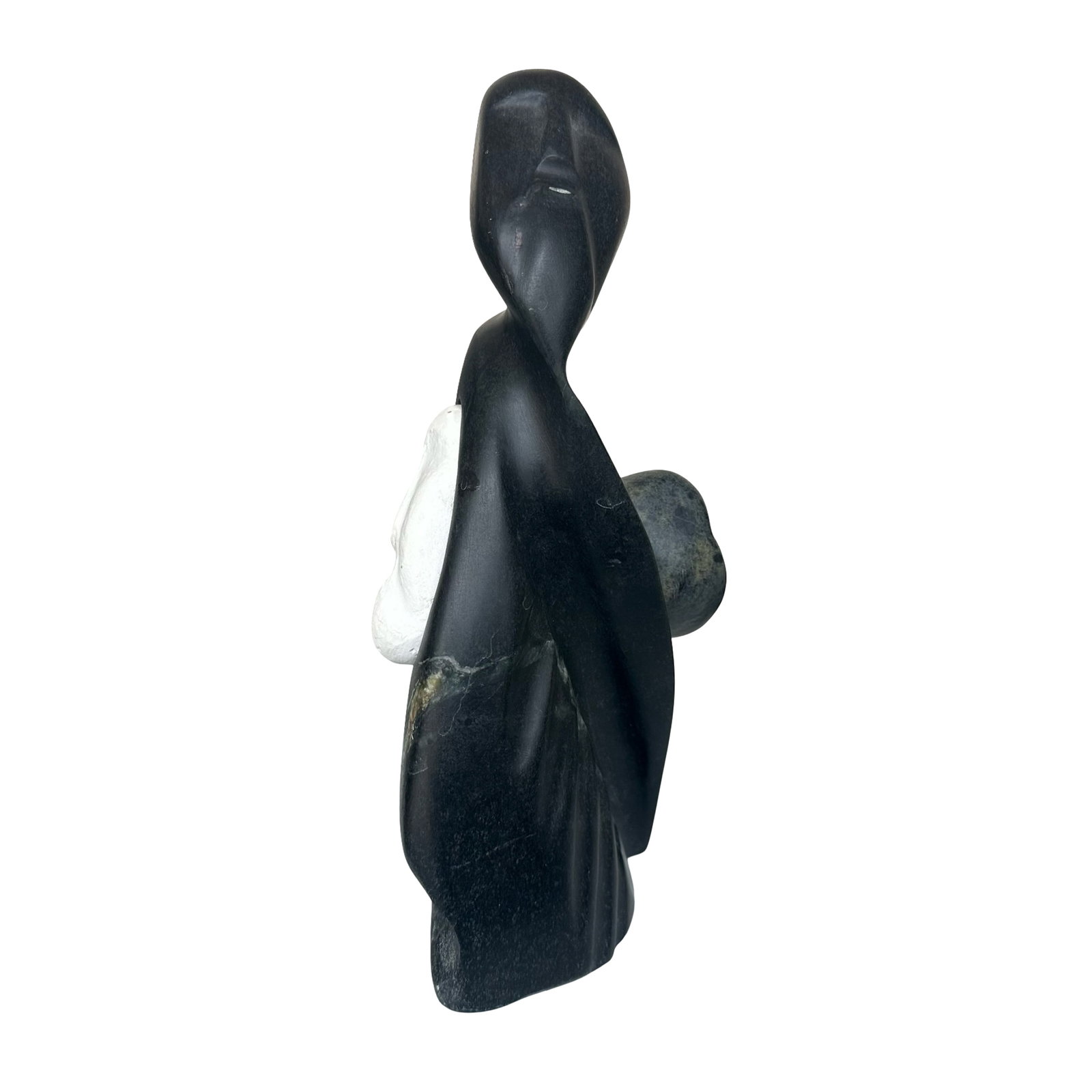 Exceptional 1998 Inuit Stone Sculpture “Family?? by Alex Alikashuak - Whale Cove - Canadian (1 of 9)