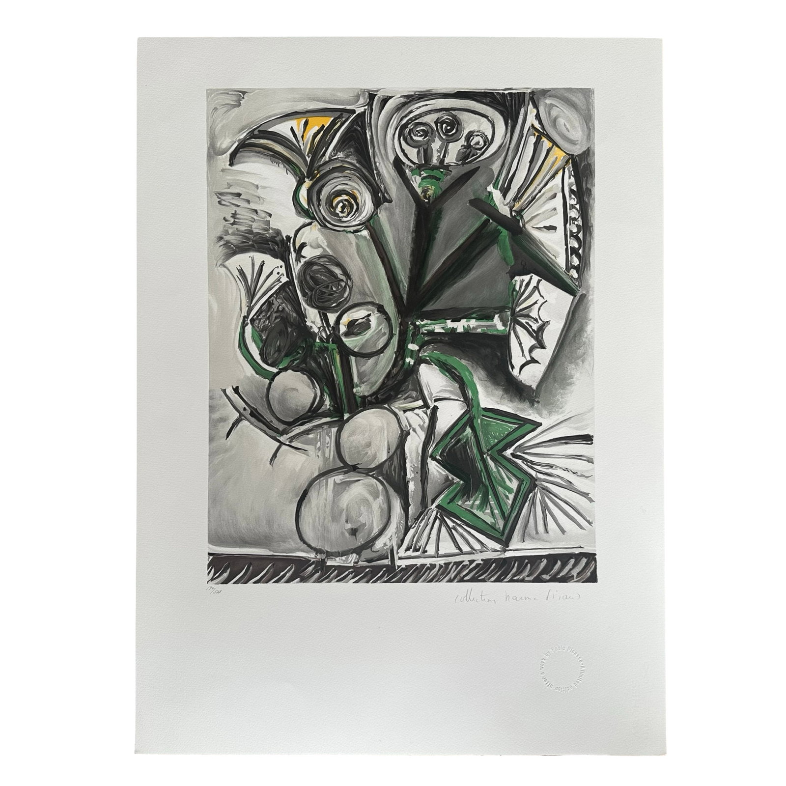 Pablo Picasso - Le Bouquet - Limited Edition 172/500 Marina Picasso Estate Signed Lithographic Print (1 of 3)