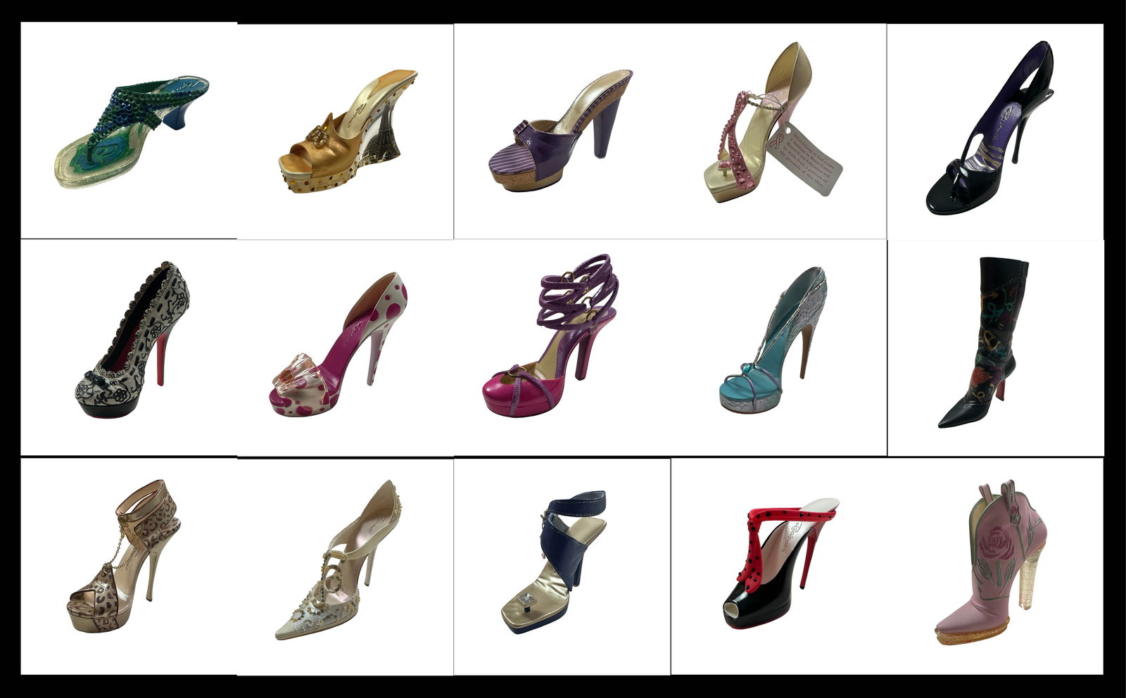 Just the Right Shoe by Raine - Boxed 12-Piece Collector Set - Pure Perfection, Love and Cherish, (1 of 6)