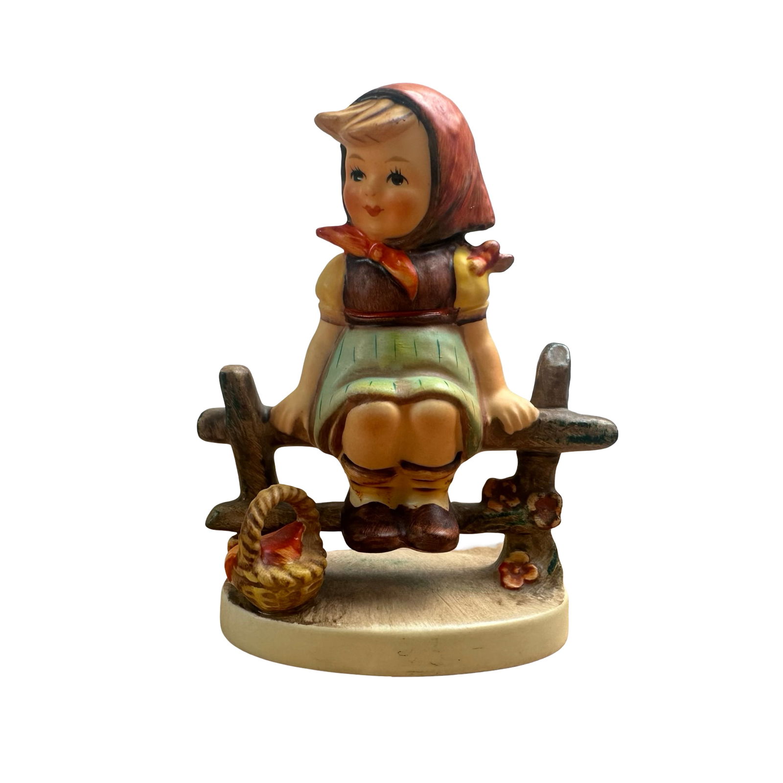 Charming Hummel Figurine “Just Resting?? (Model #112 3/0) by Goebel, TMK-5, West Germany -: This delightful Hummel figurine, titled "Just Resting", is an exquisite example of the beloved artistry from the renowned W. Goebel company of West Germany. Officially cataloged as Hummel #112 3/0, th