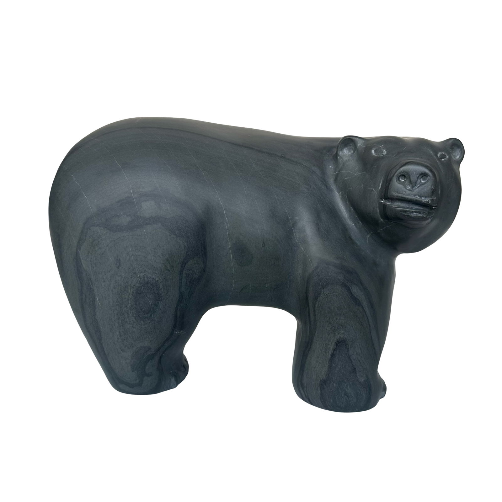 Exceptional 2014 Inuit Stone Carving “Bear?? by John C.K. Amitook - Sanikiluaq - Canadian (1 of 8)