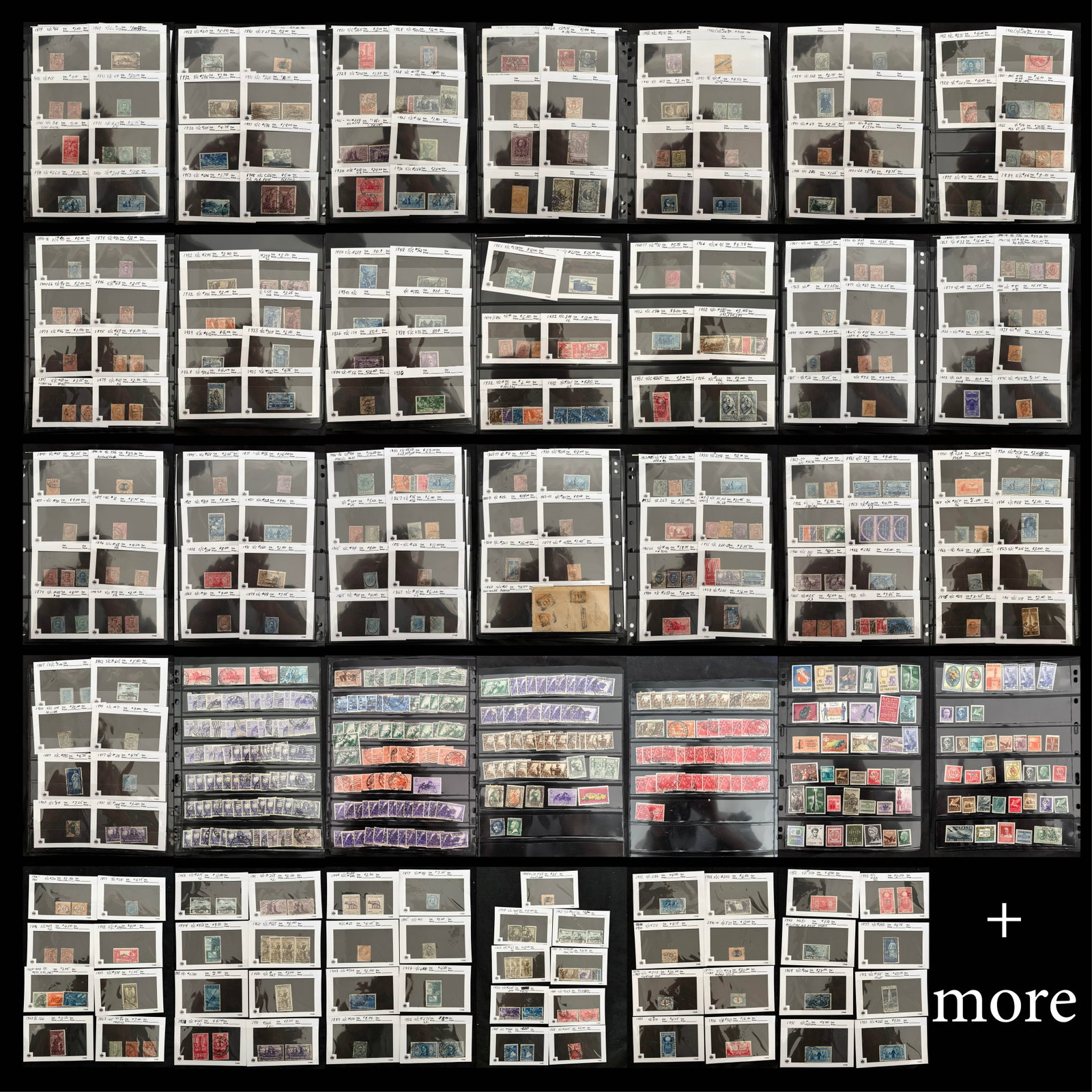 Italy 1863 - 1951, #24 /#615, a used selection neatly identified on 102 cards, incluses regular (1 of 7)