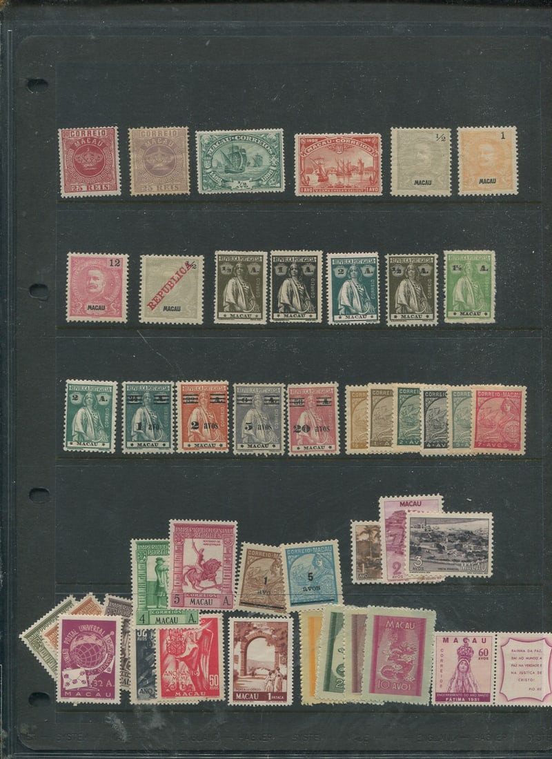 Kuwait 1952 - 1956 #102 / #139, a QEII MNH / MH and used selection on three double sided stocksheets (1 of 1)