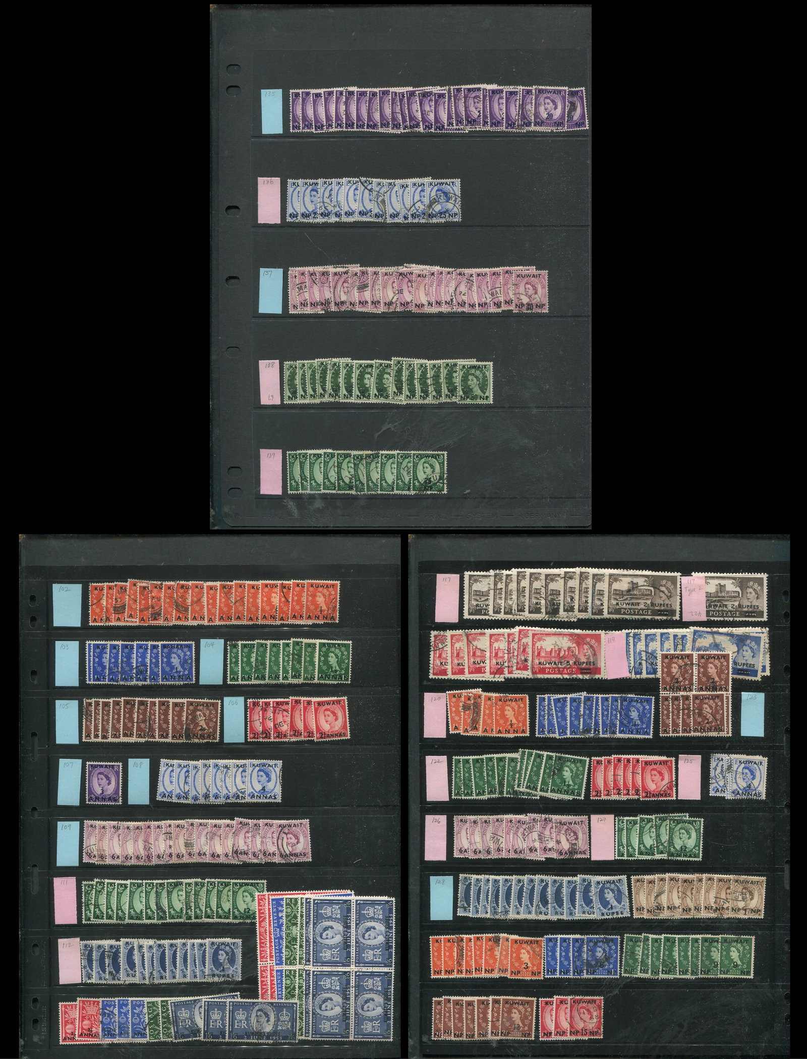 Macau 1884 to 11951 #3 / 352, a MNH /MH selection on a stocksheet, Scott value $964, appears f-vf (1 of 4)