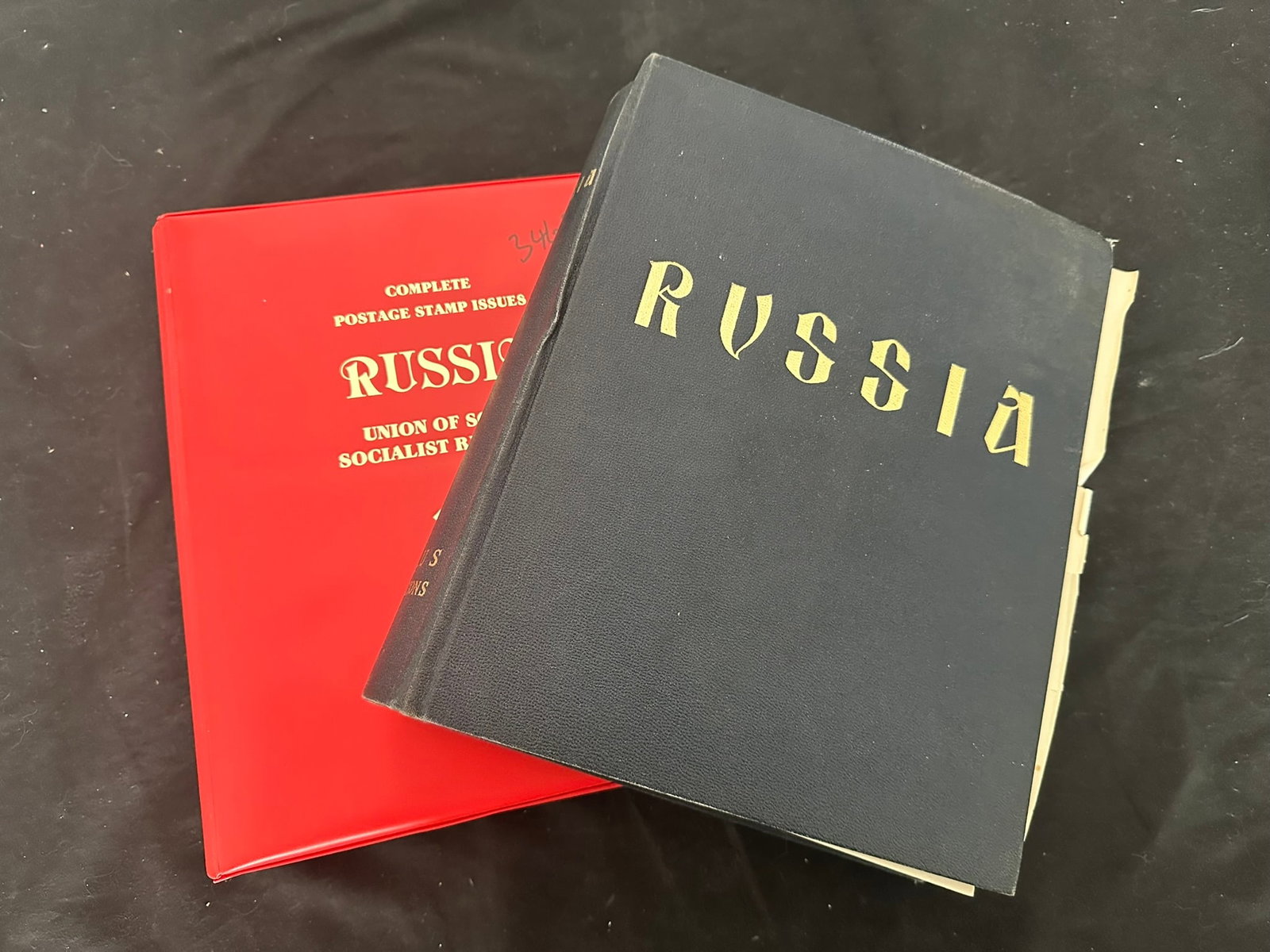 Russia 1869 - 1990 #46 / #5940, a MH and used collection in two well filled Album,s with over 5216 (1 of 10)
