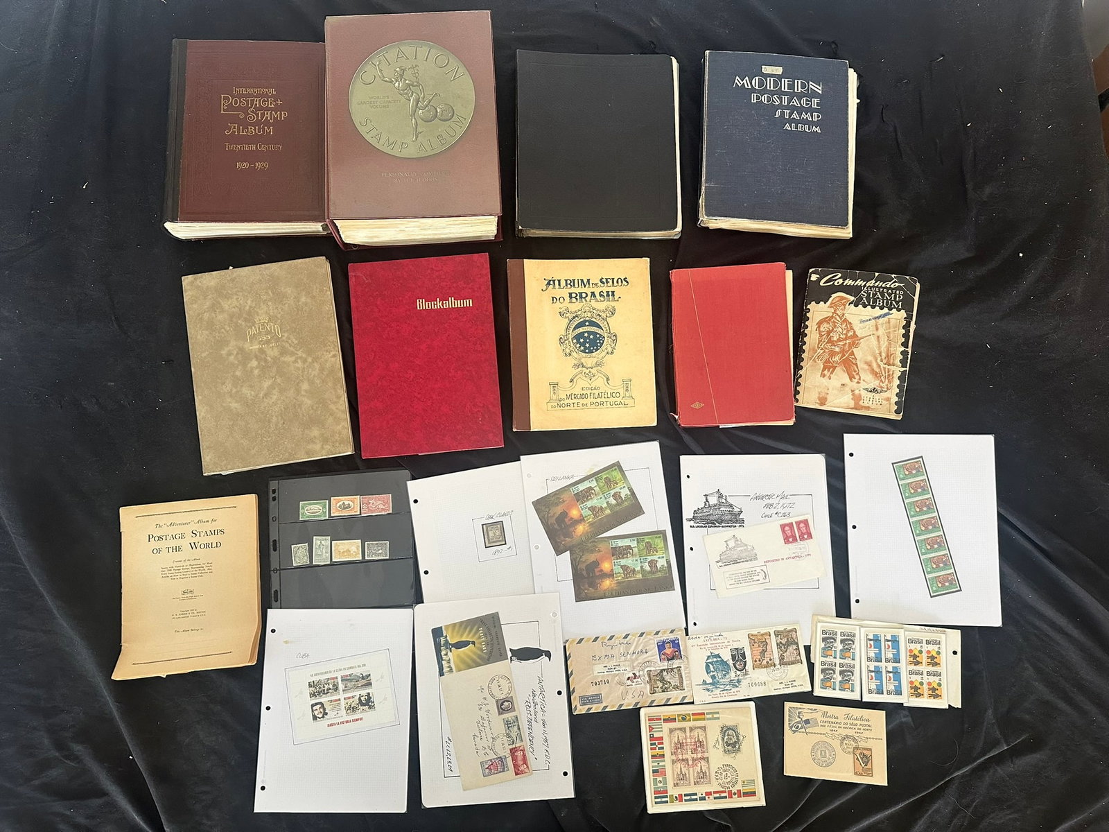 Worldwide accumulation of MH and used, 1890s to 1980s, in 11 albums and binders, of various sizes (1 of 6)