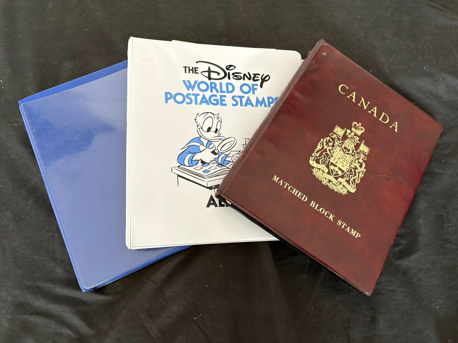 Canada Matched block Stamp Album with 17 double sided pages, 1 1/2" 3 ring binder with approx. 200 (1 of 10)