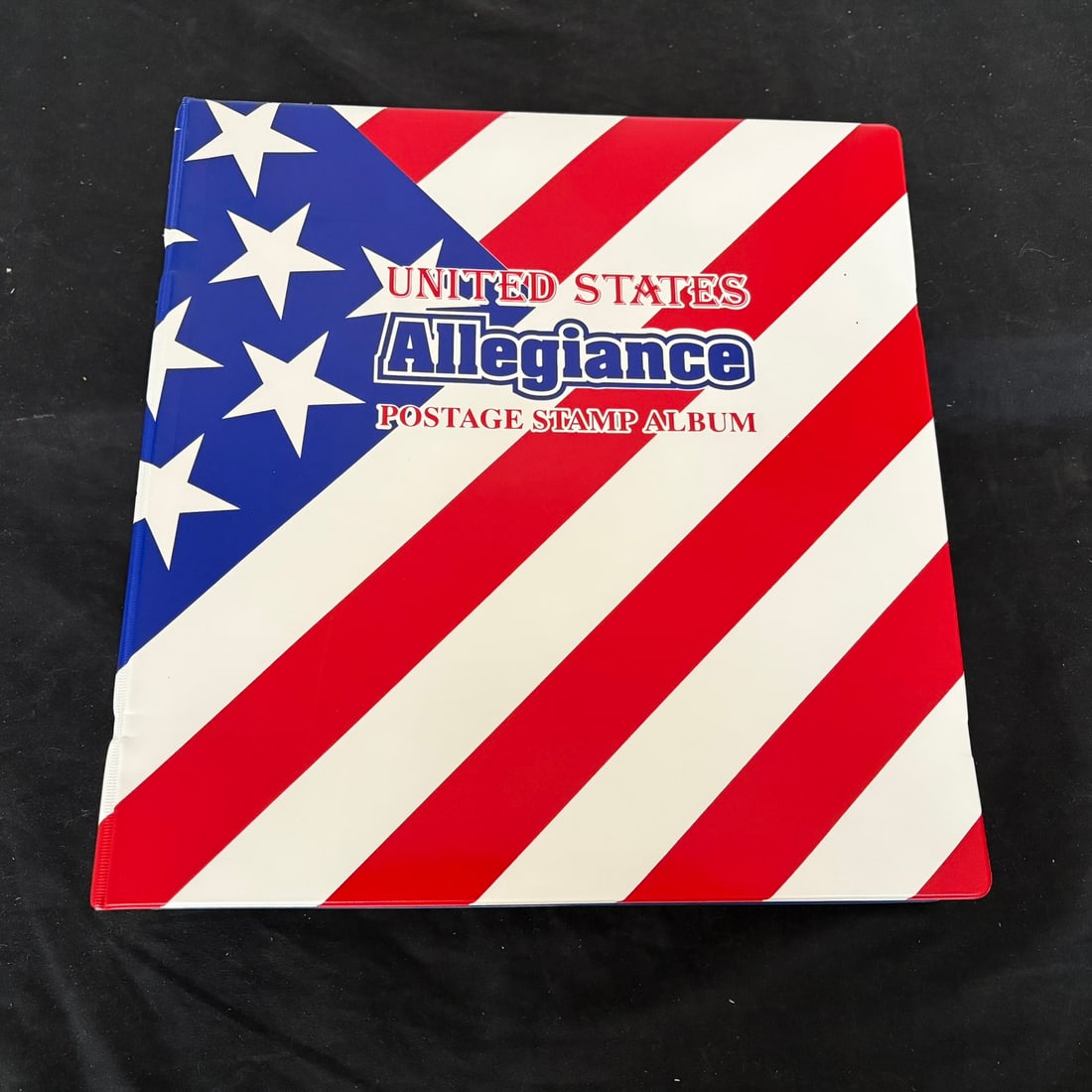 Canadian Wholesale Supply United States Allegiance Postage Stamp Album, Pristine as new condition, (1 of 4)