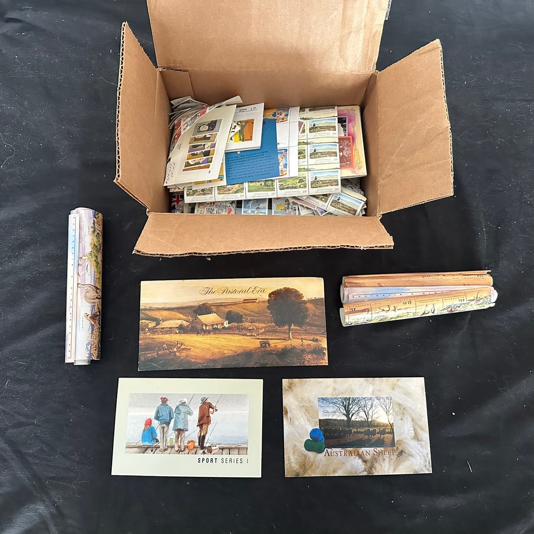 Australia - Face Value 1980s to 1990s a large accumulation with presentation packs, blocks, straips (1 of 10)