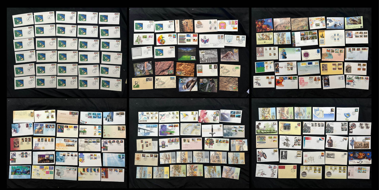 Australia 1973 - 2000, a group of 180+ FDCs and cards, in sets and as singles, contained in a small (1 of 7)