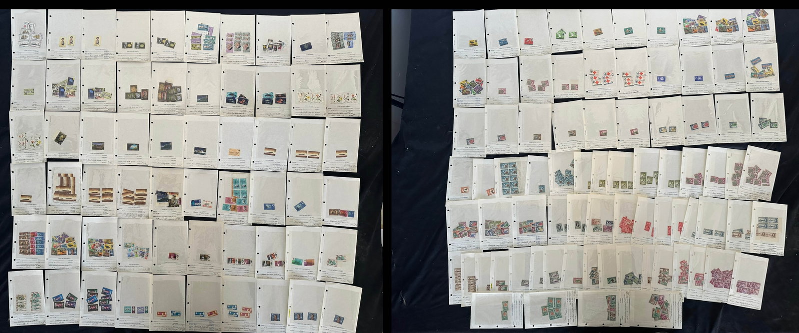 Pitcairn Islands 1940 - 1980s #1 / #146, a MNH /MH and used collection on ldealers stocksheets, (1 of 10)