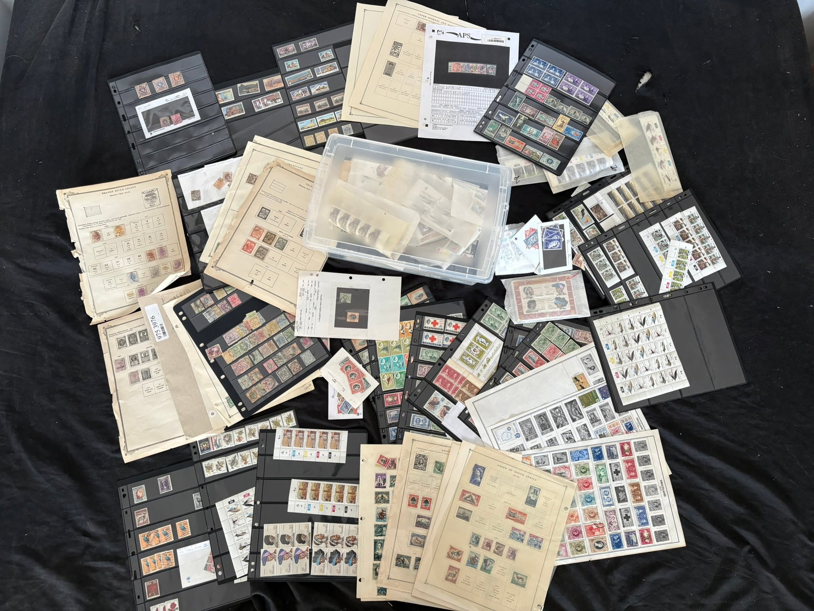 Southern Africian Countries 1870s -1988, a MNH / MH and used accumulation on leaves/stocksheets and (1 of 10)