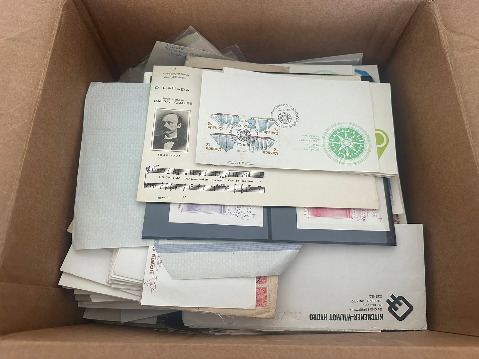 Canada 1950s to 1980s, a large accumulation of mostly commericial mail, with some FDCs from the same (1 of 10)