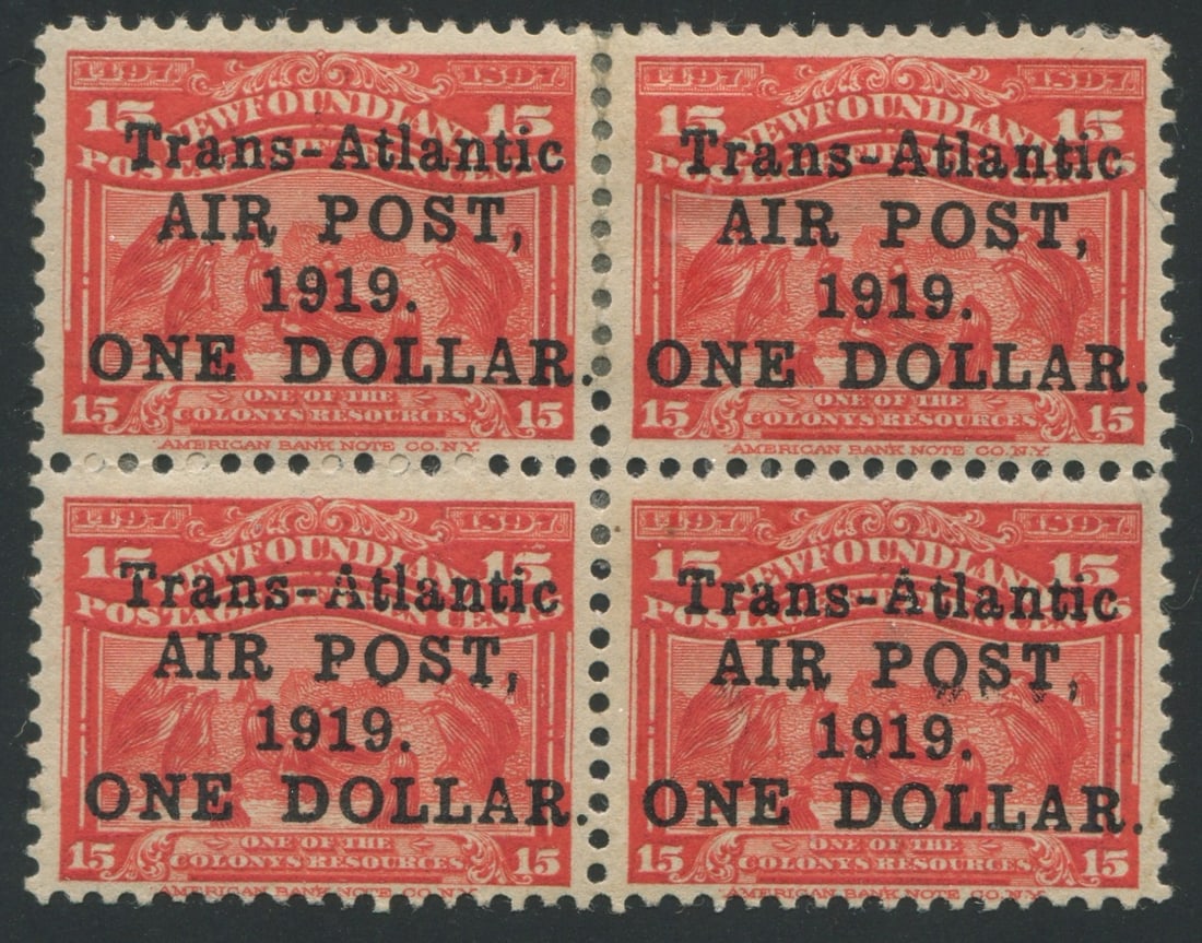 Newfoundland 1921 #C3b, 35c on piece with St. John's roller cancel dated Nov 25, 1921, appears f-vf (1 of 2)